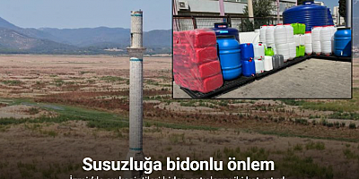 Barajlar boşaldı, bidonlar doldu