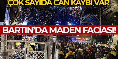 Bartın'da maden ocağında patlama!