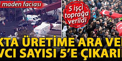 Bartın'daki maden faciası; ocakta üretime ara verildi, savcı sayısı 5’e çıkarıldı