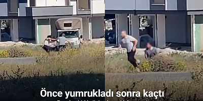Başakşehir’de ilginç hırsızlık kavgası, önce yumrukladı sonra kaçtı