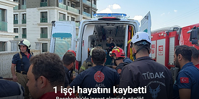 Başakşehir’de inşaat alanında göçük: 1 işçi hayatını kaybetti