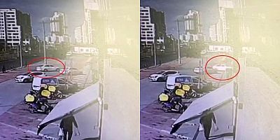 Başakşehir'de sürücü fren yerine gaza basınca markete daldı