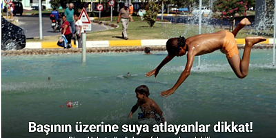 Başının üzerine suya atlayanlar dikkat: Bir anlık hata ömür boyu felce neden olabilir