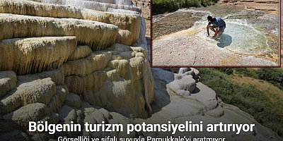 Başkale travertenleri, Pamukkale’yi aratmıyor