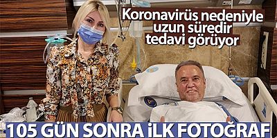 Başkan Böcek, tedavisinden sonra ilk kez görüntülendi