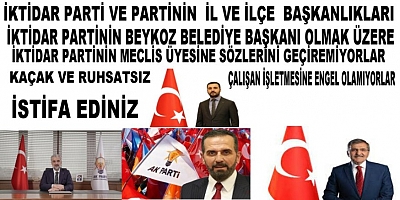 Başkan Murat Aydın Vicdanın Var İse Hak Hukuk Adaletin Var İse Cesaretinde Var İse Meclis Üyenin  Kaçak İşletmesini Kaldır da Görelim