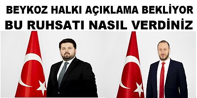 Başkan yardımcısı Fatih Sağlam bu ruhsatı nasıl verdin