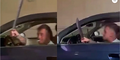 Başkentin Göbeğinde Trafikte Kılıçlı Saldırı