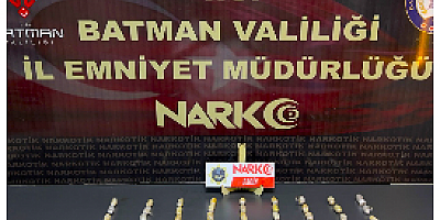 Batman’da inanılmaz olay: 4 yolcunun midesinden 353 parça halinde 2 kilo 700 gram uyuşturucu çıktı