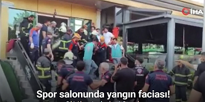 Batman’da spor salonunda yangın faciası: 30 kişi mahsur kaldı