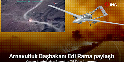 Bayraktar TB2 SİHA’ları Arnavutluk’ta 