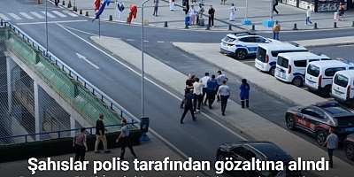 Bayrampaşa Büyük İstanbul Otogarında taksiciler arasında müşteri kavgası