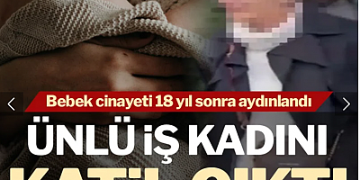 Bebek cinayeti 18 yıl sonra aydınlandı! Katil iş kadını çıktı...