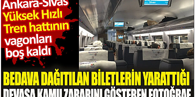 Bedava dağıtılan biletlerin yarattığı devasa kamu zararını gösteren fotoğraf