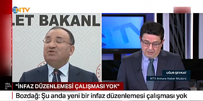 Bekir Bozdağ'dan infaz düzenlemesi açıklaması: Şu anda böyle bir çalışma yok