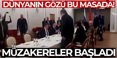 Belarus'ta, Rusya-Ukrayna müzakere görüşmeleri başladı
