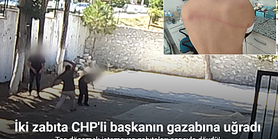 Belediye Başkanı, taş döşemek istemeyen zabıtaları sopayla dövdü