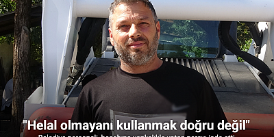 Belediye personeli, hesabına yanlışlıkla yatan parayı iade etti