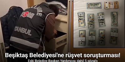 Beşiktaş Belediyesi’ne yürütülen soruşturmada 5 gözaltı