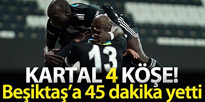 Beşiktaş evinde farklı kazandı