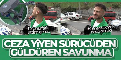 Beşiktaş'ta dronlu trafik denetiminde kurallara uymayan sürücülere ceza yağdı