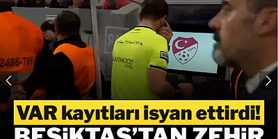 Beşiktaş'tan hakem isyanı: 'Yeterli eğitime sahip değil ve kötü niyetli'