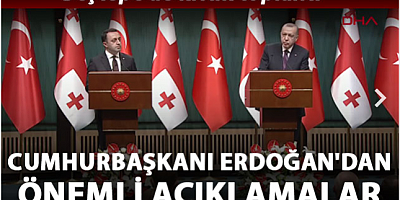 Beştepe'de kritik toplantı! Cumhurbaşkanı Erdoğan'dan önemli açıklamalar