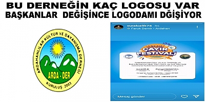 Beykoz Ardahanlılar Derneğinin  Kaç Logosu Var Başkan Açıklama Bekliyoruz