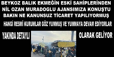 Beykoz Balık Ekmeğin Eski Sahiplerinden Nil Ozan Muradoğlu Ajansımıza Flaş Açıklamalar Yaptı