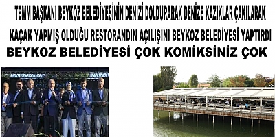 Beykoz Belediyesi 15 Temmuz Şehitler Meydanının Açılışını Yaptın Ama 15 Temmuzda Neredeydin Hala Açıklama Yapmadın