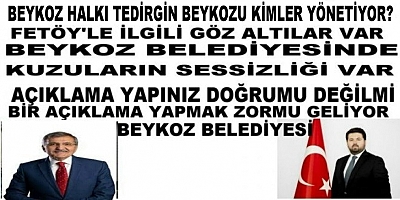 Beykoz Belediyesi Hala Bir Açıklama Yapmadınız