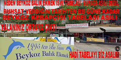 Beykoz Belediyesi Kaldırıma Ruhsat Vermiş 