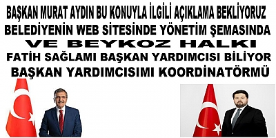 Beykoz Belediyesi Siz Halkı Ayakta mı  Uyutmaya Çalışıyorsunuz Bu Haberimiz Doğrumu Değil mi Sizden Bir Açıklama Bekliyoruz