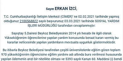 Beykoz belediyesi sizin kafanız iyimi siz kimi uyutuyorsunuz 