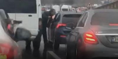 Beykoz'da eli bıçaklı trafik magandası dehşeti yaşattı 