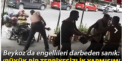 Beykoz'da engellileri darbeden sanık: Büyük bir terbiyesizlik yapmışım ayıp etmişim