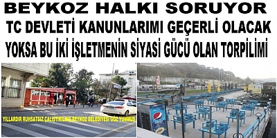 Beykoz halkı soruyor Neden ekmeğimizle oynadınız bunlara gücünüz yetmiyor mu 