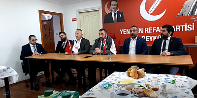 Beykoz İlçesi Yeniden Refah  Partisi  Basına Sabah Kahvaltısında Buluştular