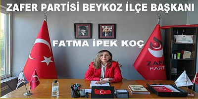 Beykoz İlçesi Zafer Partisi İlçe Başkanı Fatma İpek Koç