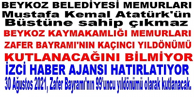 Beykoz Kaymakamlığında Çok Büyük Hata 
