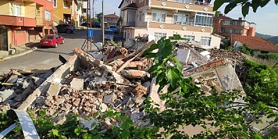 Beykoz Paşamandırada Sabah Ezanıyla Yıkım