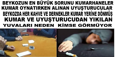 Beykoz'un En Büyük Sorunu Kumarhaneler