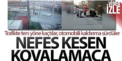 Beylikdüzü'nde polisin “dur” ihtarına uymayan 2 şüpheli yakalandı