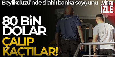 Beylikdüzü'nde silahlı banka soygunu
