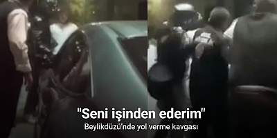 Beylikdüzü’nde yol verme kavgası