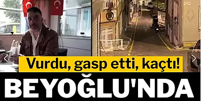 Beyoğlu'nda taksici cinayeti: Vurdu, gasp etti, kaçtı!