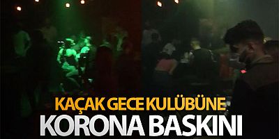 Beyoğlu'nda tedbirleri hiçe sayan kaçak gece kulübüne korona baskını