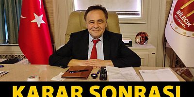 Bilecik Belediye Başkanı Şahin, görevden uzaklaştırıldı