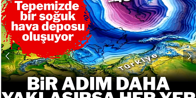 Bir adım daha yaklaşırsa her yer bembeyaz olur! 