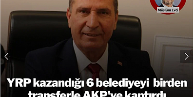 Bir belediye başkanı daha AKP'ye geçiyor